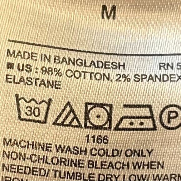 Old Navy Slim Fit Flex Blue Button Down Short Sleeve Shirt Tropical Fish Size M - Picture 5 of 8